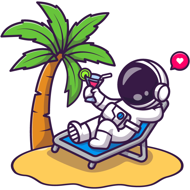 Spaceman-beach